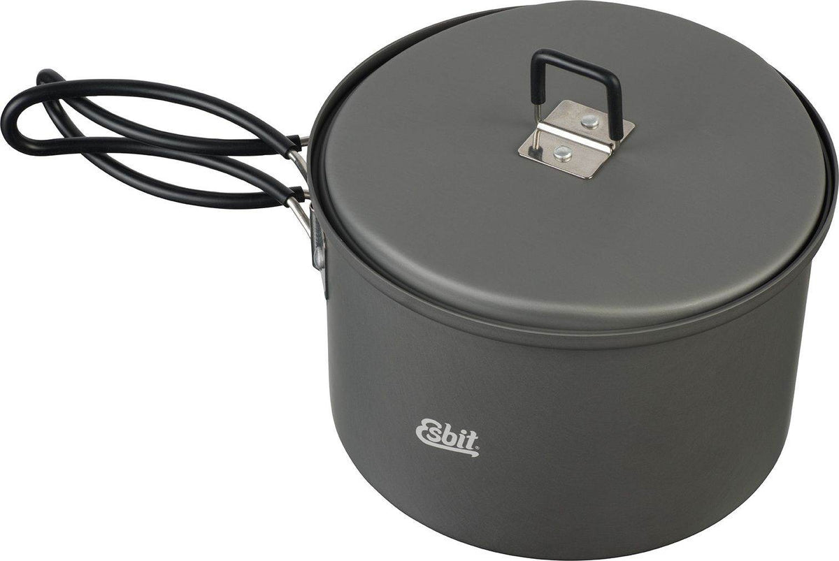 Esbit Cookset With Alcohol Burner 1500 ml Grey - NatureLife