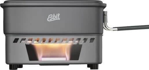 Esbit Solid Fuel Cookset 1100 ml Grey - NatureLife