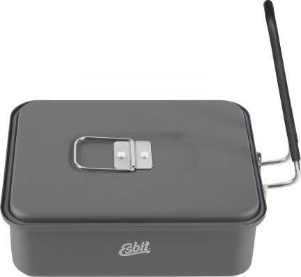 Esbit Solid Fuel Cookset 1100 ml Grey - NatureLife