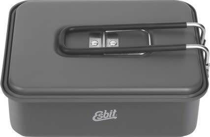 Esbit Solid Fuel Cookset 1100 ml Grey - NatureLife