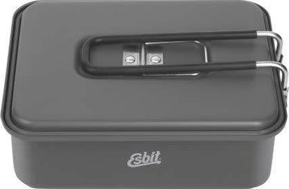 Esbit Solid Fuel Cookset 1100 ml Grey - NatureLife