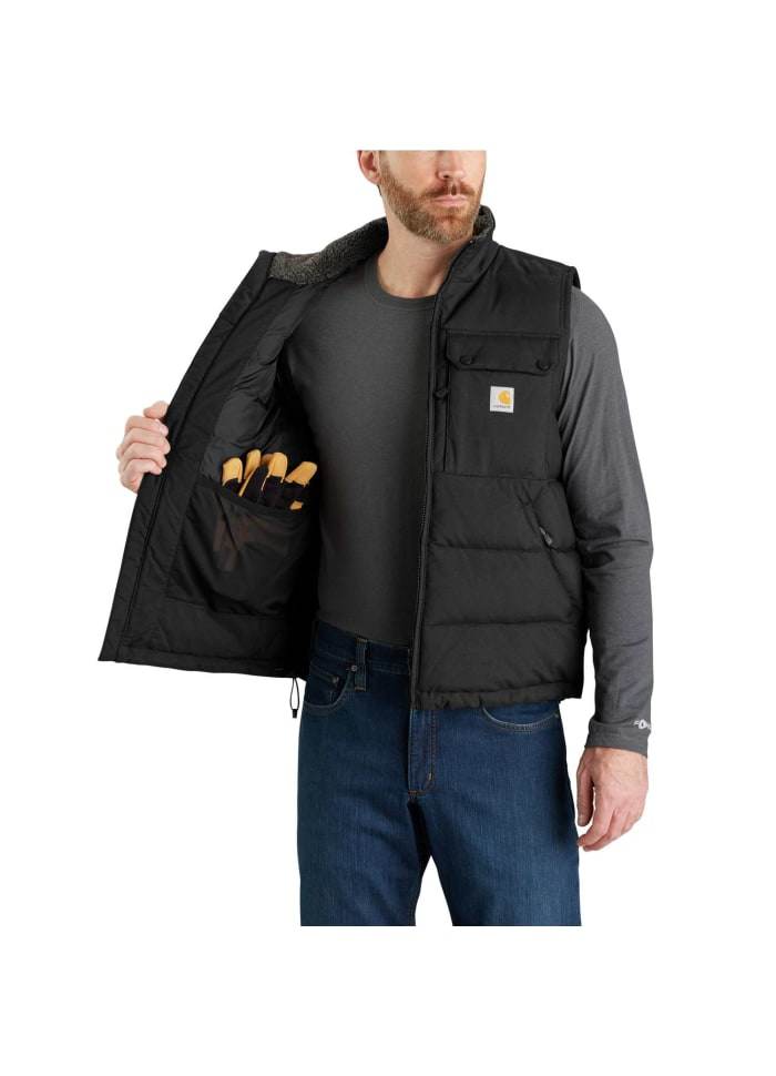 Carhartt Loose Fit Midweight Insulated Vest Black - NatureLife