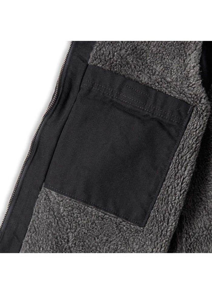 Carhartt Sherpa Lined Mock Neck Vest Black - NatureLife