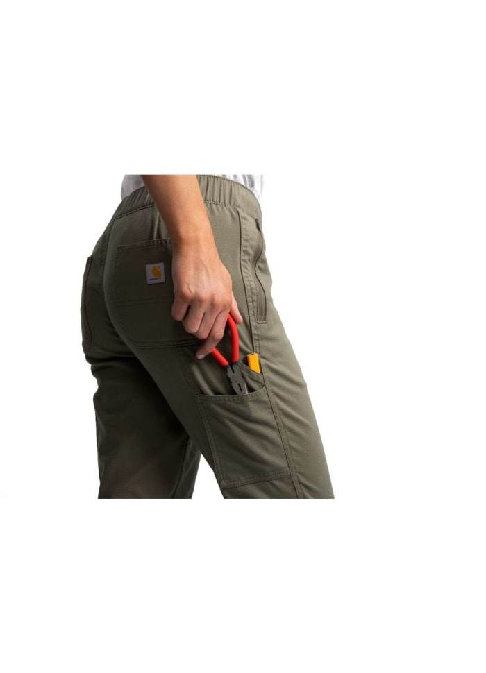 Carhartt Relaxed Fit Ripstop Work Pant Dusty Olive - NatureLife