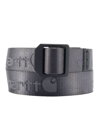 Carhartt Nylon Webbing Ladder Lock Belt Gravel - NatureLife