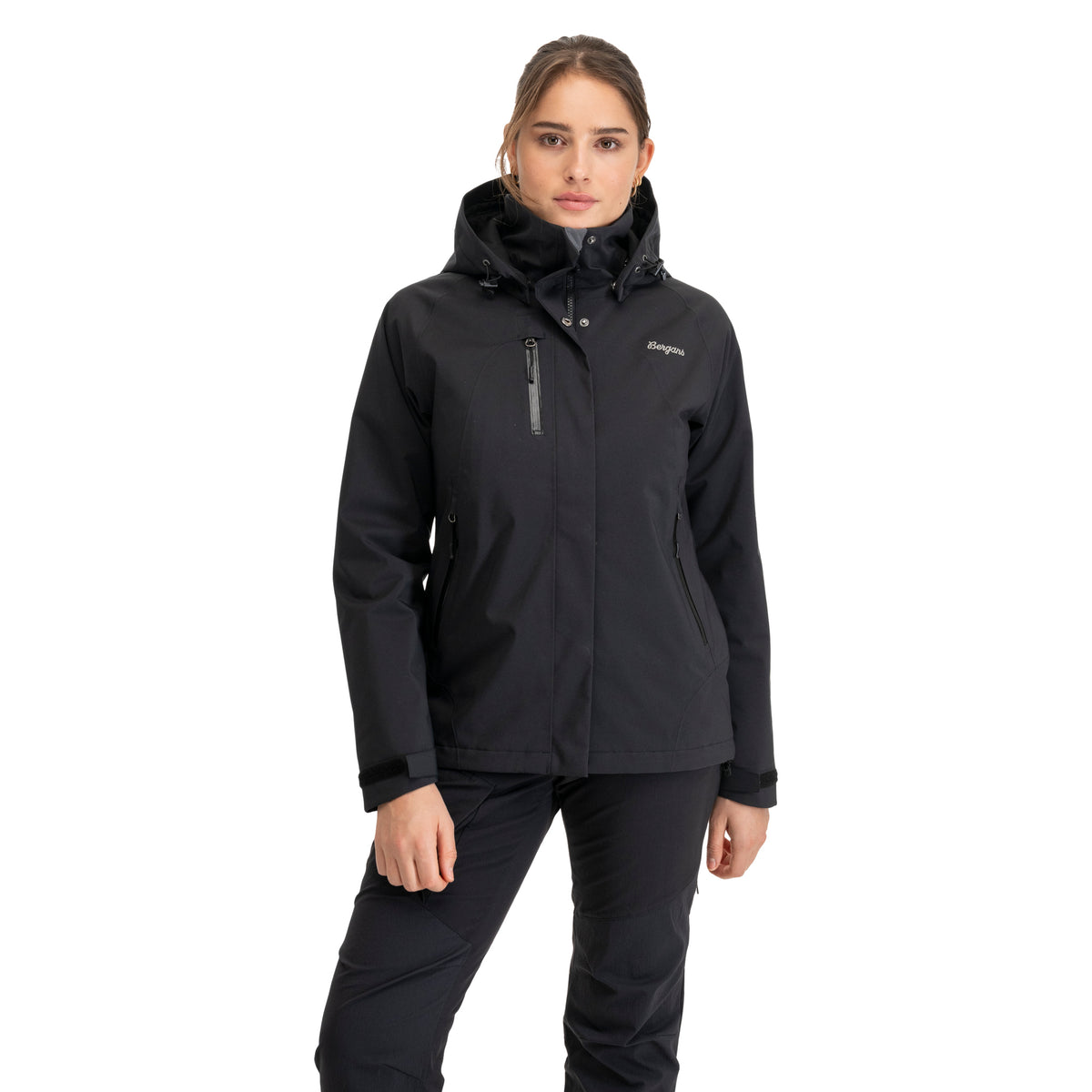 Bergans Flya Insulated Lady Jacket Black/Solid Grey