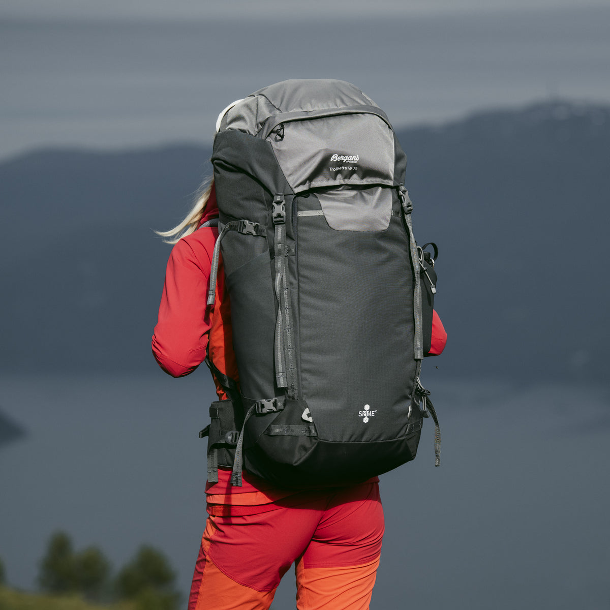 Bergans Trollhetta V5 W 75 Solid Dark Grey/Solid Grey