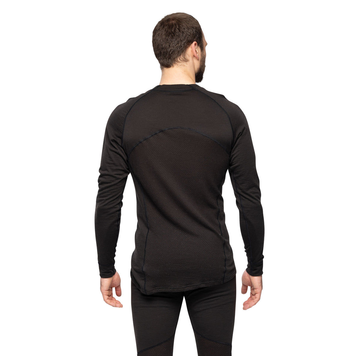 Bergans Inner:Pure Merino Long Sleeve Men Black