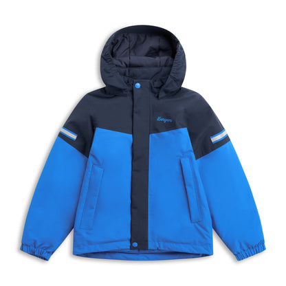 Bergans Lilletind Insulated Shell Jacket Kids Olympic Blue / Navy Blue