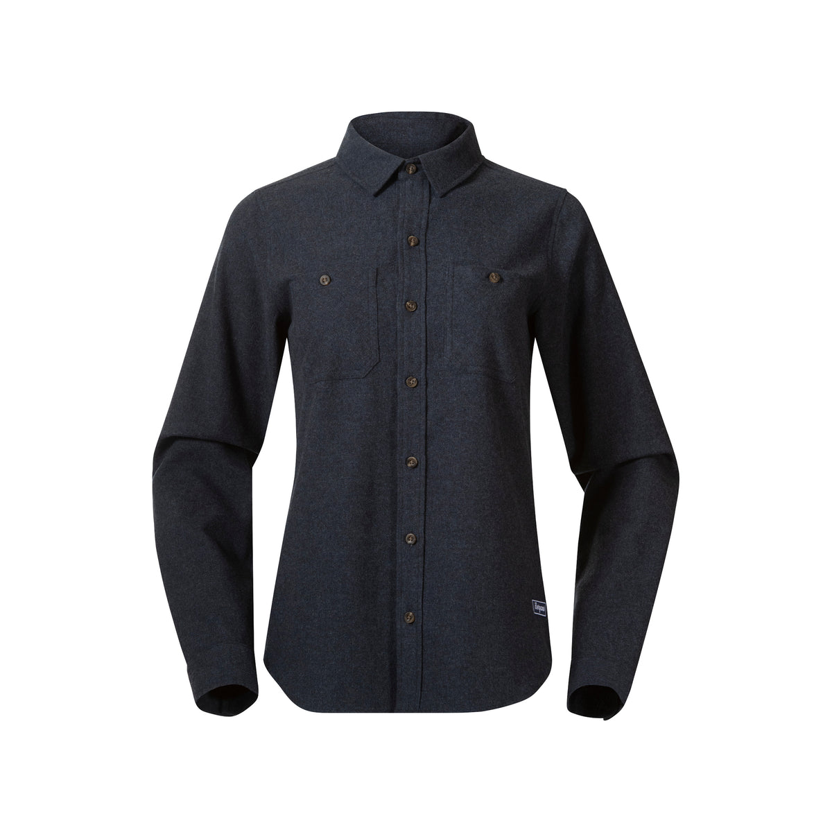 Bergans Nordmarka Flannel Shirt Women Navy Blue