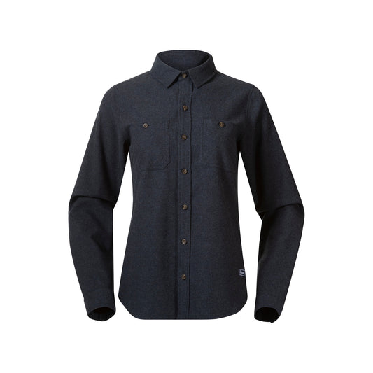 Bergans Nordmarka Flannel Shirt Women Navy Blue