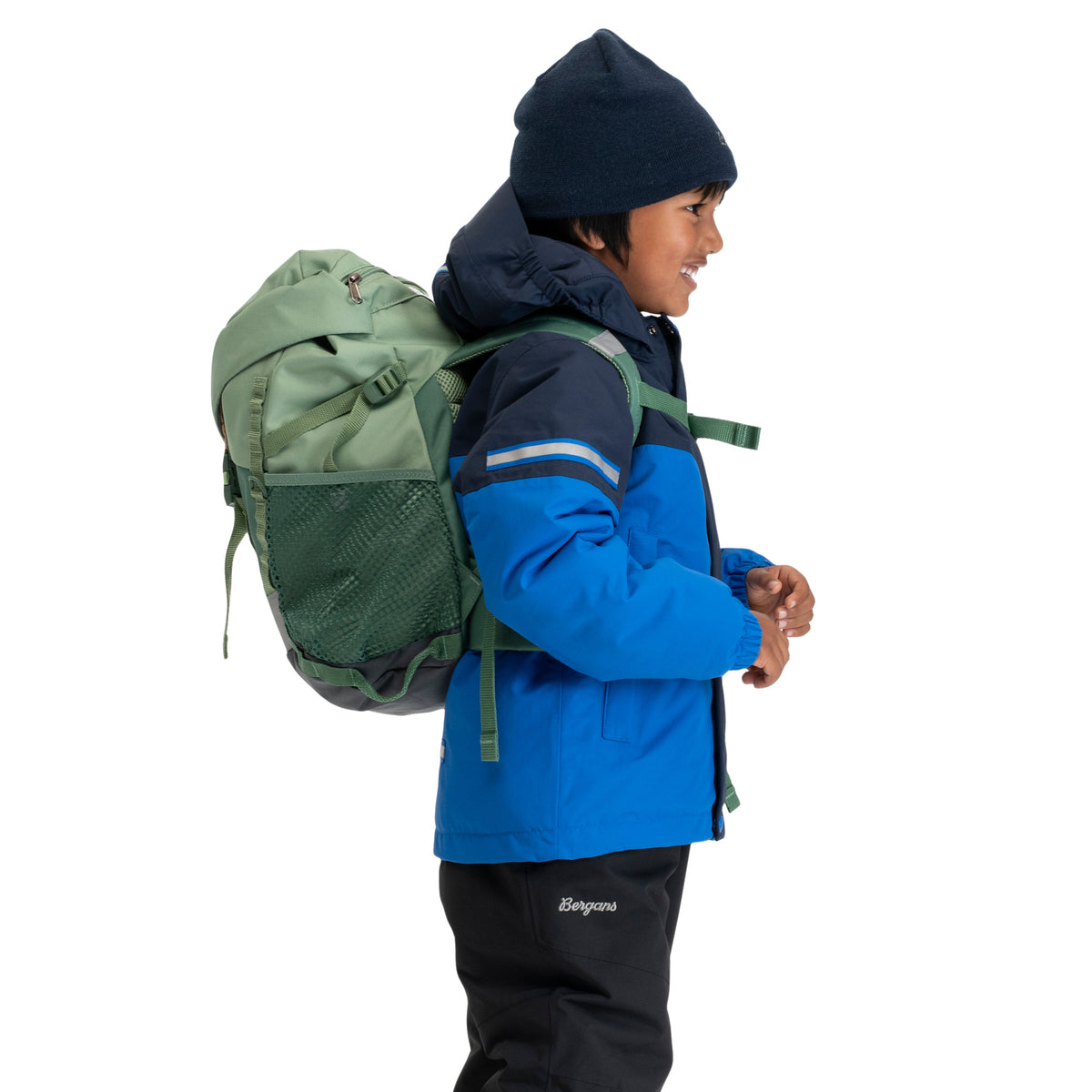 Bergans Kids' Lilletind 12L Jade Green/Dark Jade Green