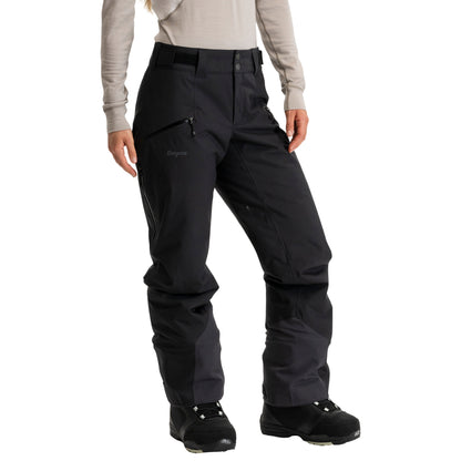 Bergans Oppdal Insulated Shell Pants Women Black