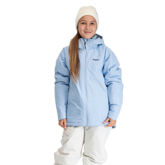 Bergans Storetind Insulated Shell Jacket Junior Cool Blue