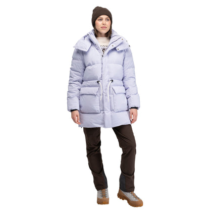 Bergans Dyna Down Hood Jacket Women Light Acai Smoothie