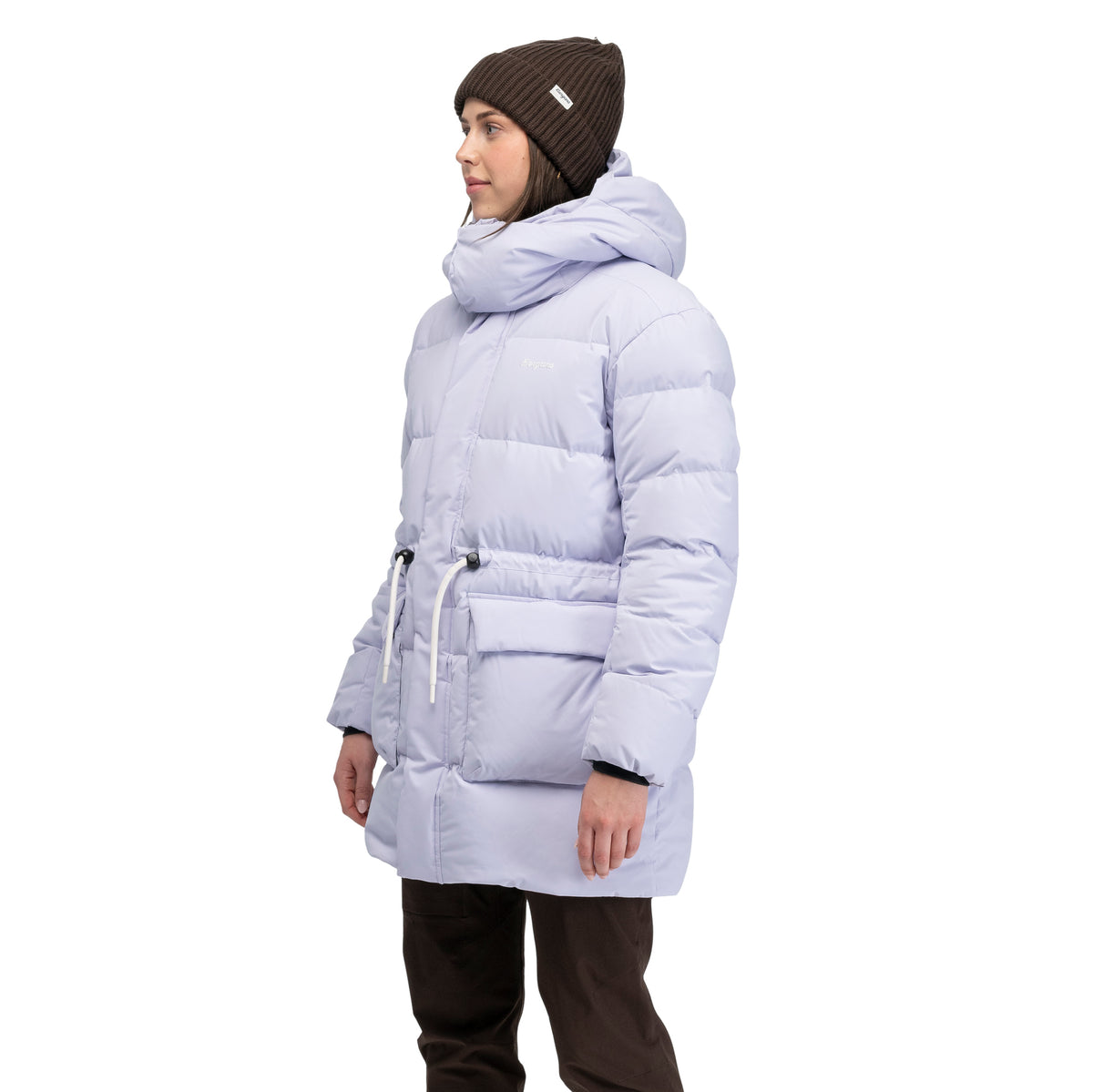 Bergans Dyna Down Hood Jacket Women Light Acai Smoothie