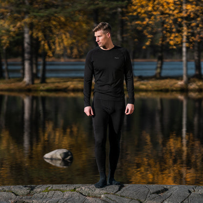 Bergans Inner:Pure Merino Tights Men Black