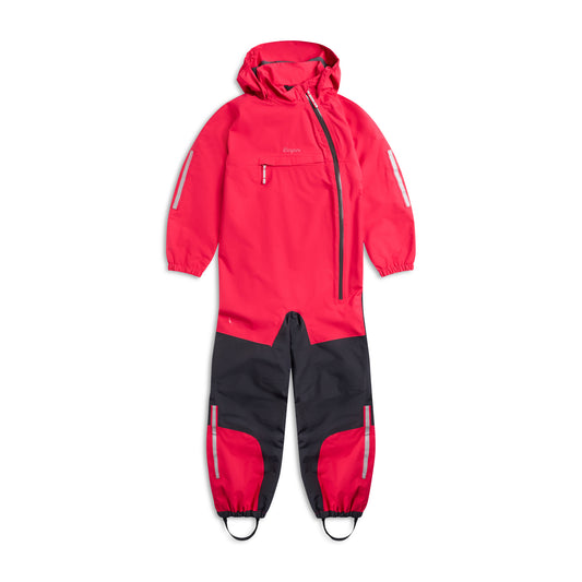 Bergans Lilletind Kids Coverall Alpine Rose/Dark Shadow Grey