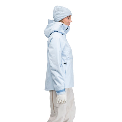 Bergans Oppdal Insulated Shell Anorak Women Light Dusty Blue