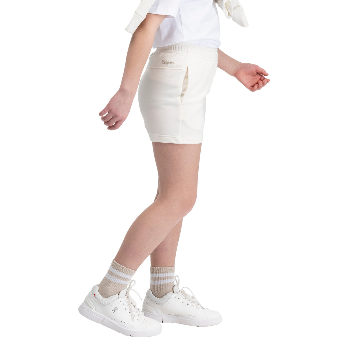 Bergans Midtli Pull-On Shorts Junior Vanilla White