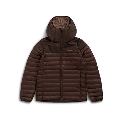 Bergans Lom Light Down Hood Jacket Men Dark Chocolate