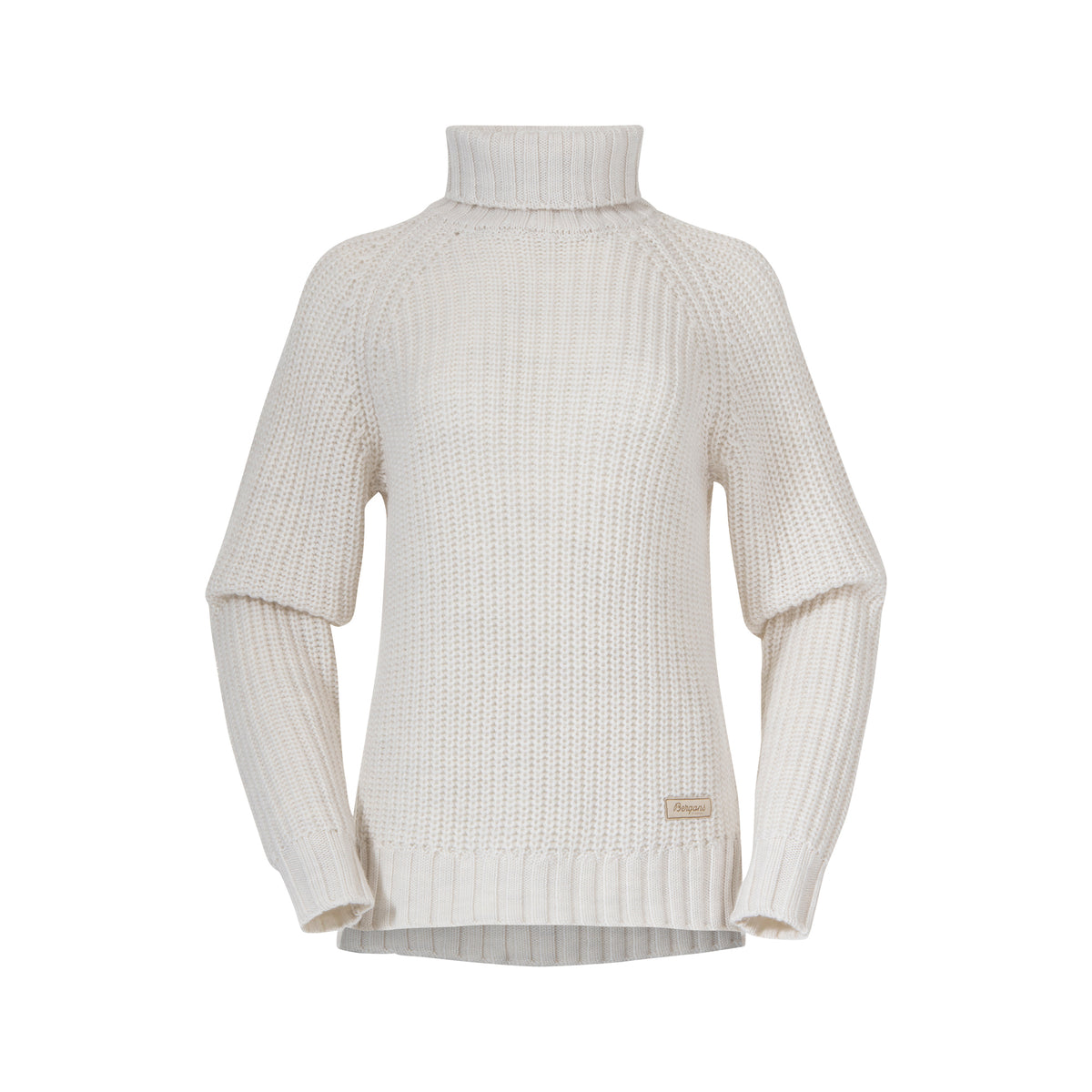 Bergans Nordmarka Merino High Neck Jumper Women Vanilla White
