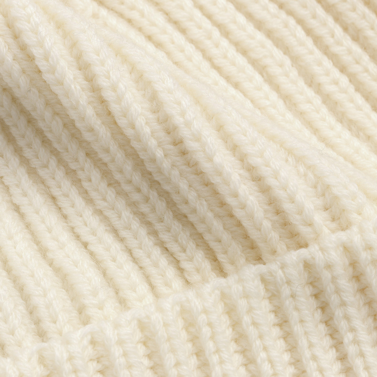 Bergans Nordmarka Merino Beanie Junior Vanilla White