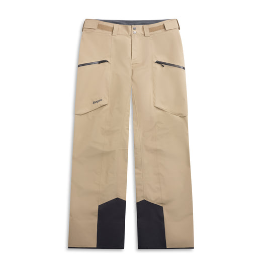 Bergans Oppdal 3L Shell Pants Women Sandstone