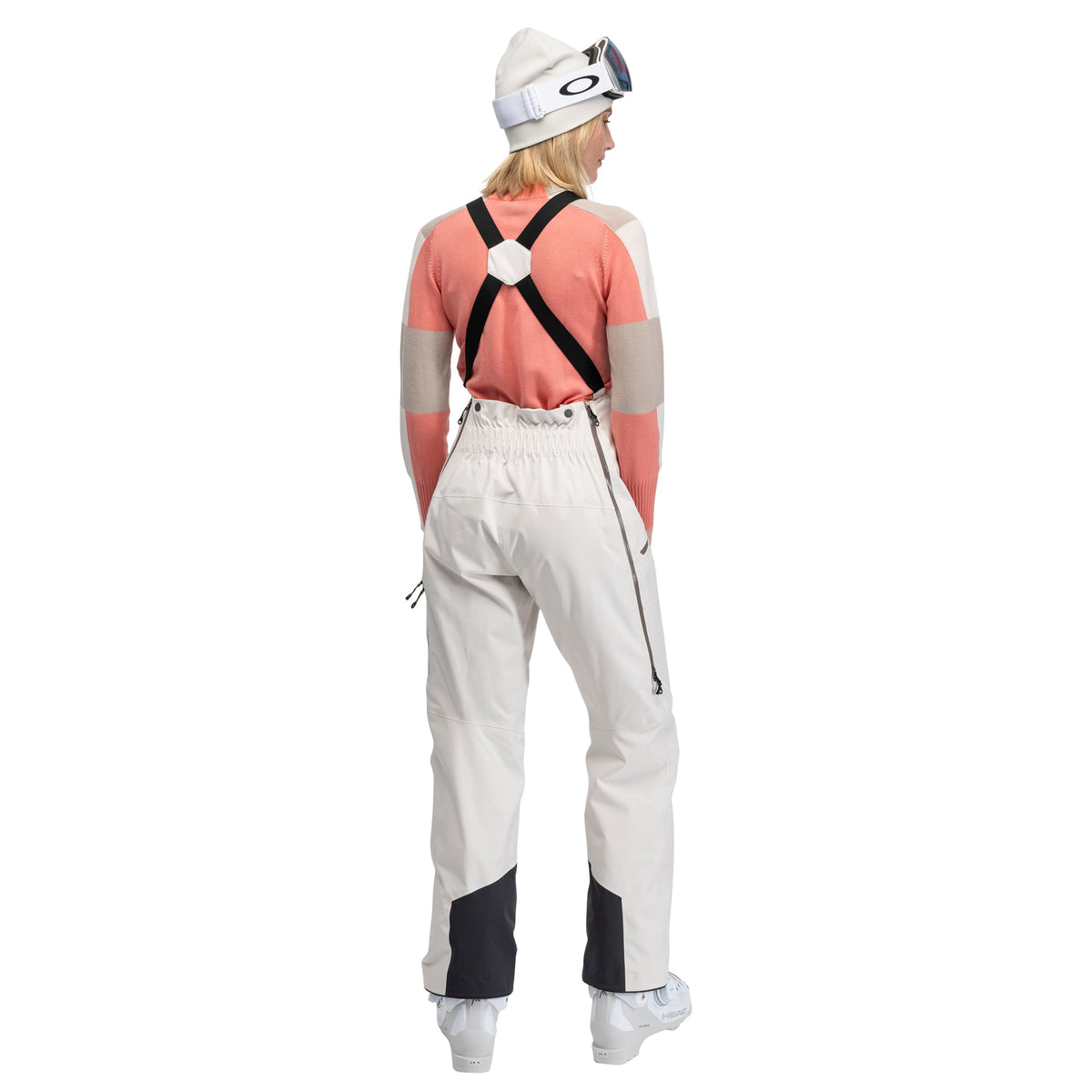 Bergans Oppdal Insulated Shell Bib Pants Women Bone White