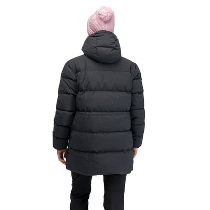 Bergans Dyna Down Hood Jacket Women Dark Shadow Grey