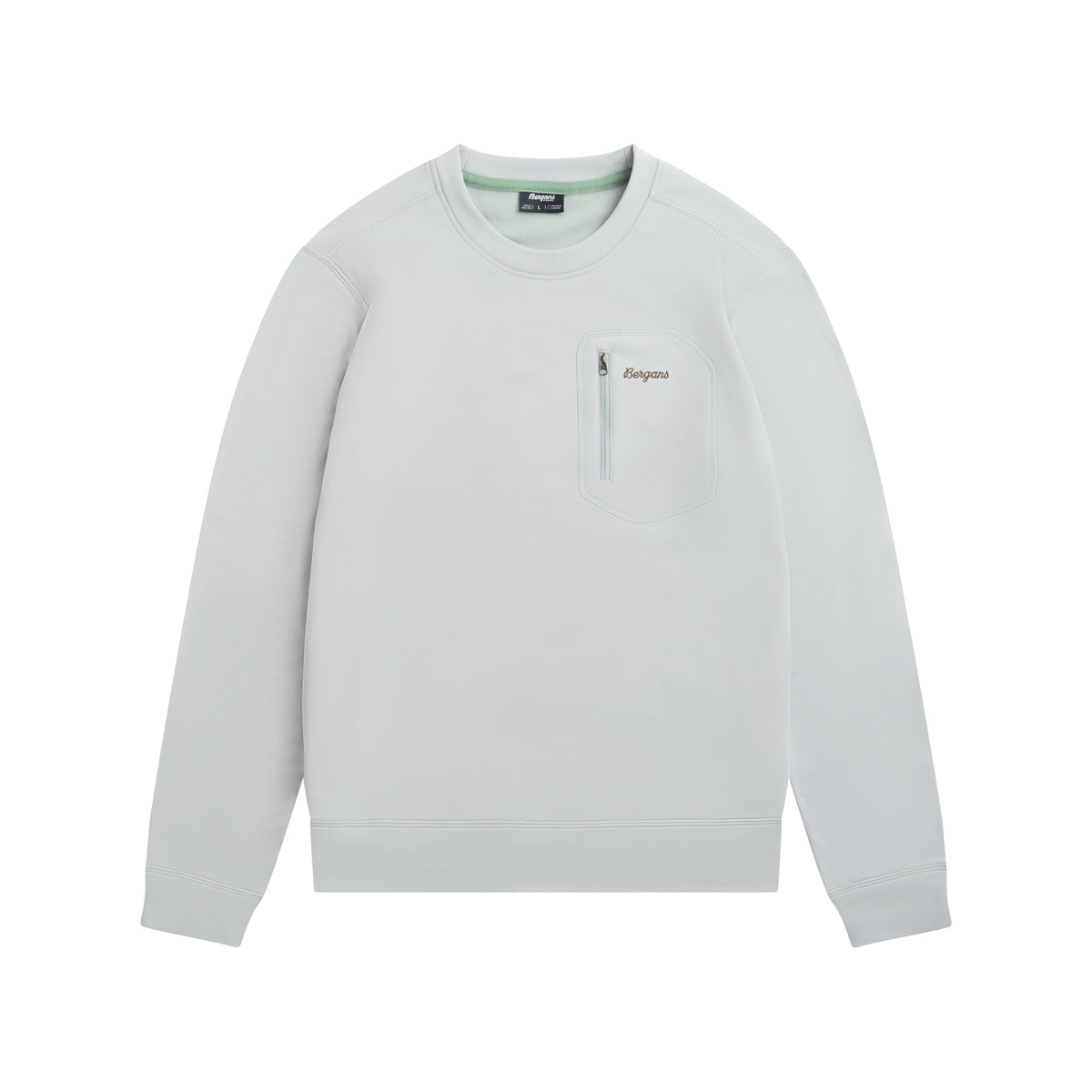 Bergans Midtli Midlayer Sweatshirt Men Dried Sage