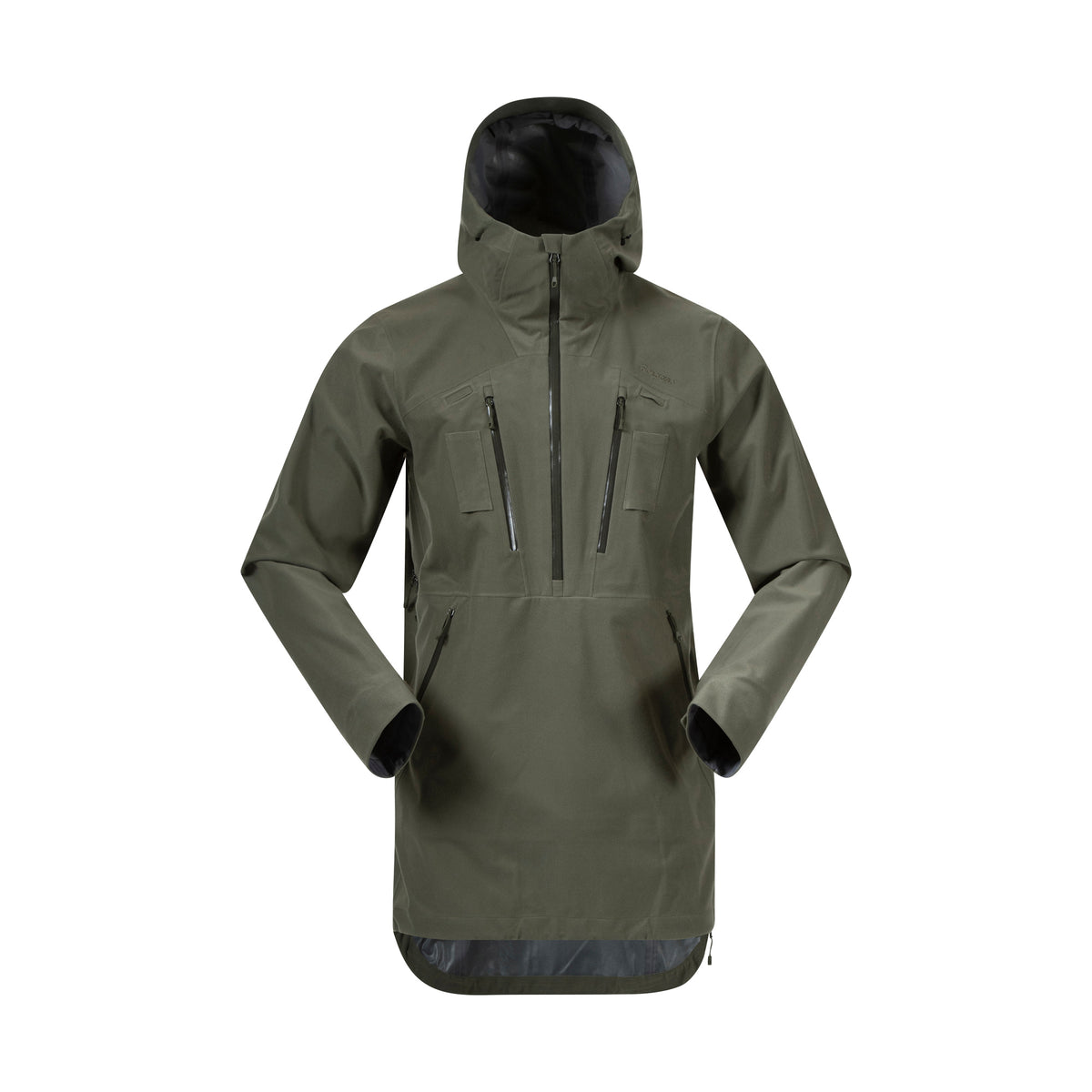 Bergans Hogna 3L Anorak Unisex Green Mud