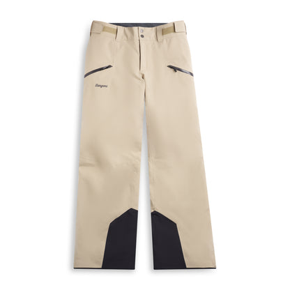 Bergans Oppdal Insulated Shell Pants Women Sandstone