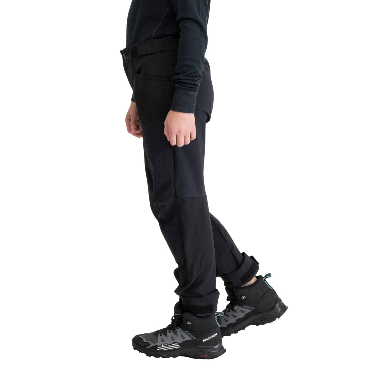 Bergans Junior Softshell Hiking Pants Black