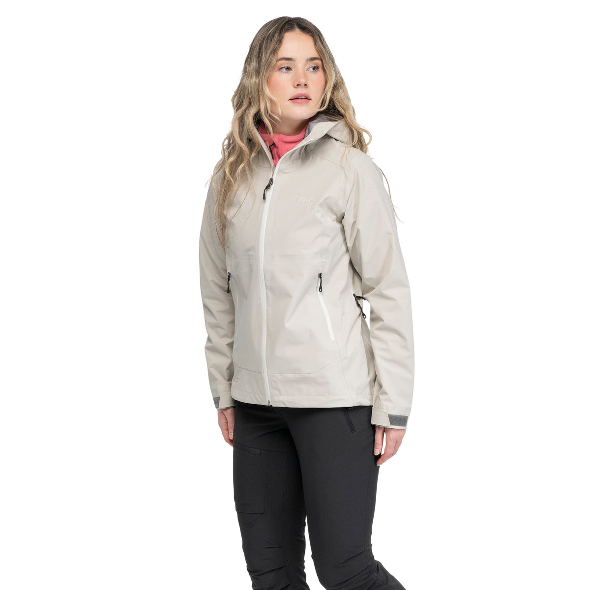 Bergans Essentials 3L Shell Jacket Women Coastal Sand