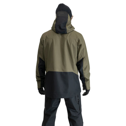 Bergans Oppdal 3L Shell Anorak Unisex Pine Forest/Black