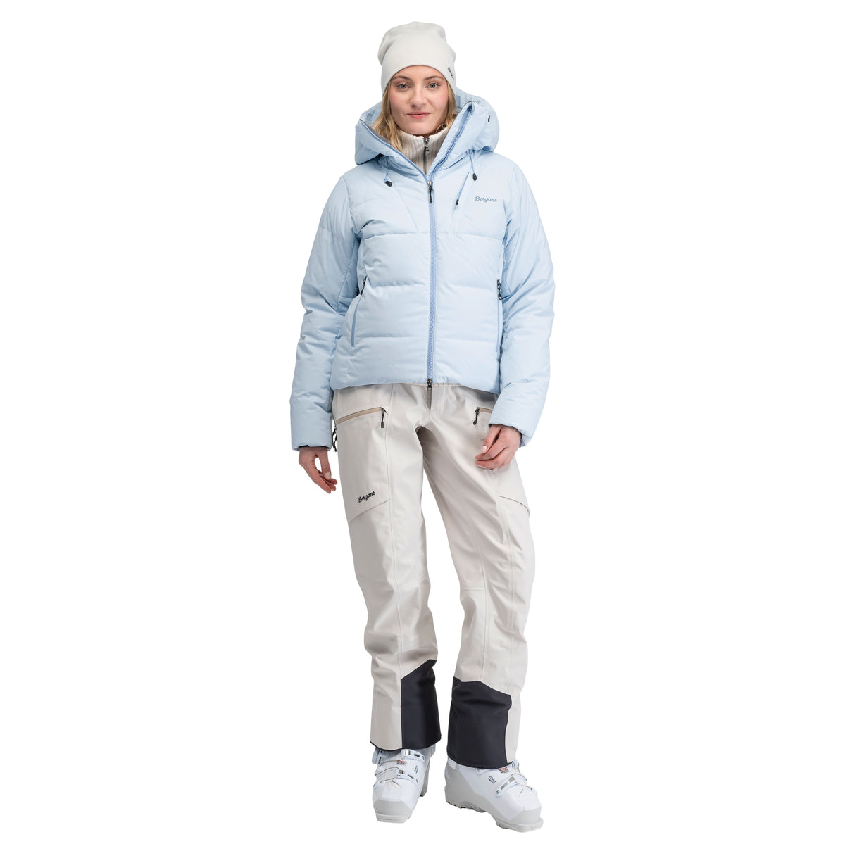 Bergans Oppdal Down Jacket Women Light Dusty Blue