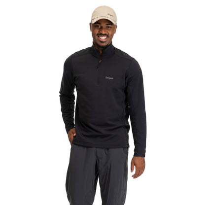 Bergans Midtli Midlayer Half Zip Men Black