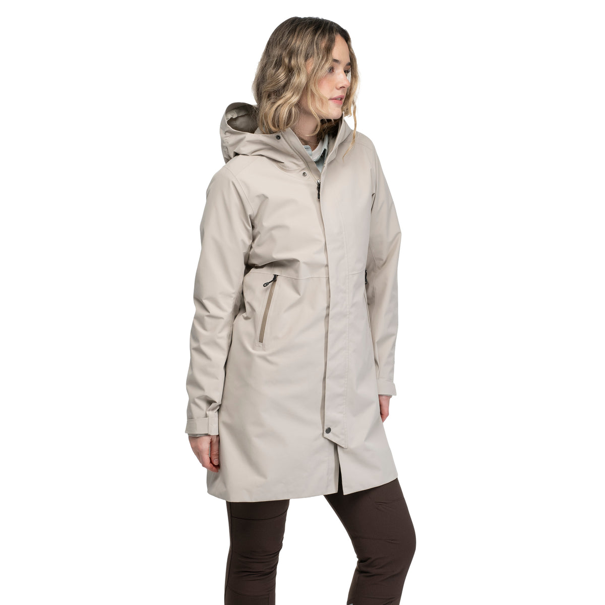 Bergans Urban 2L Shell Coat Women Coastal Sand