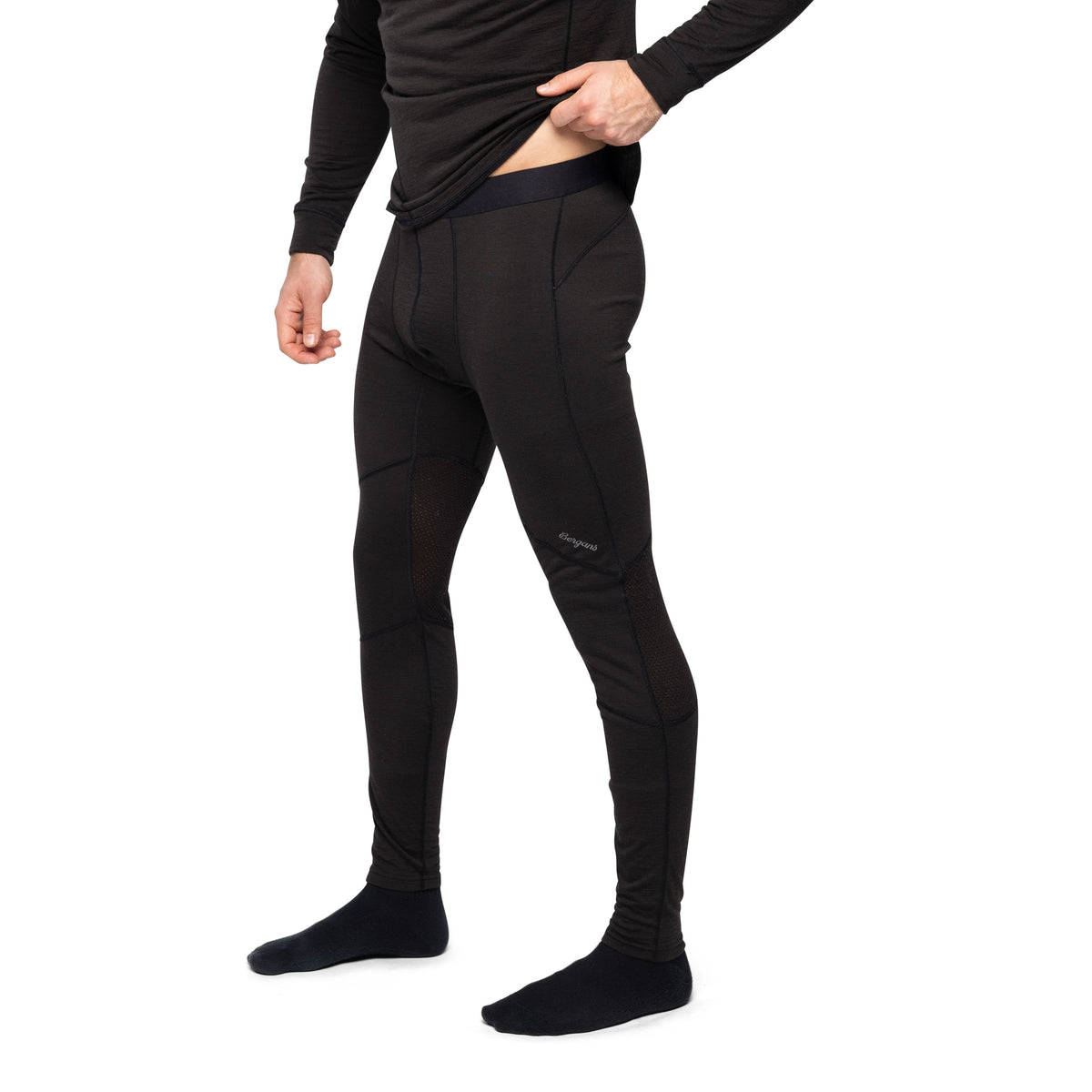 Bergans Inner:Pure Merino Tights Men Black