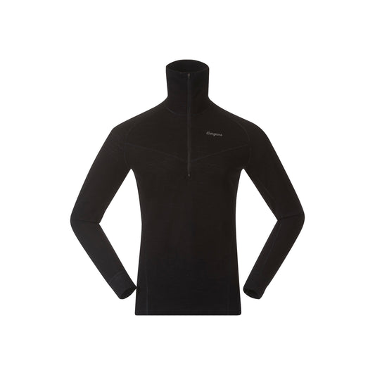 Bergans Inner:Dual Merino Half Zip Men Black