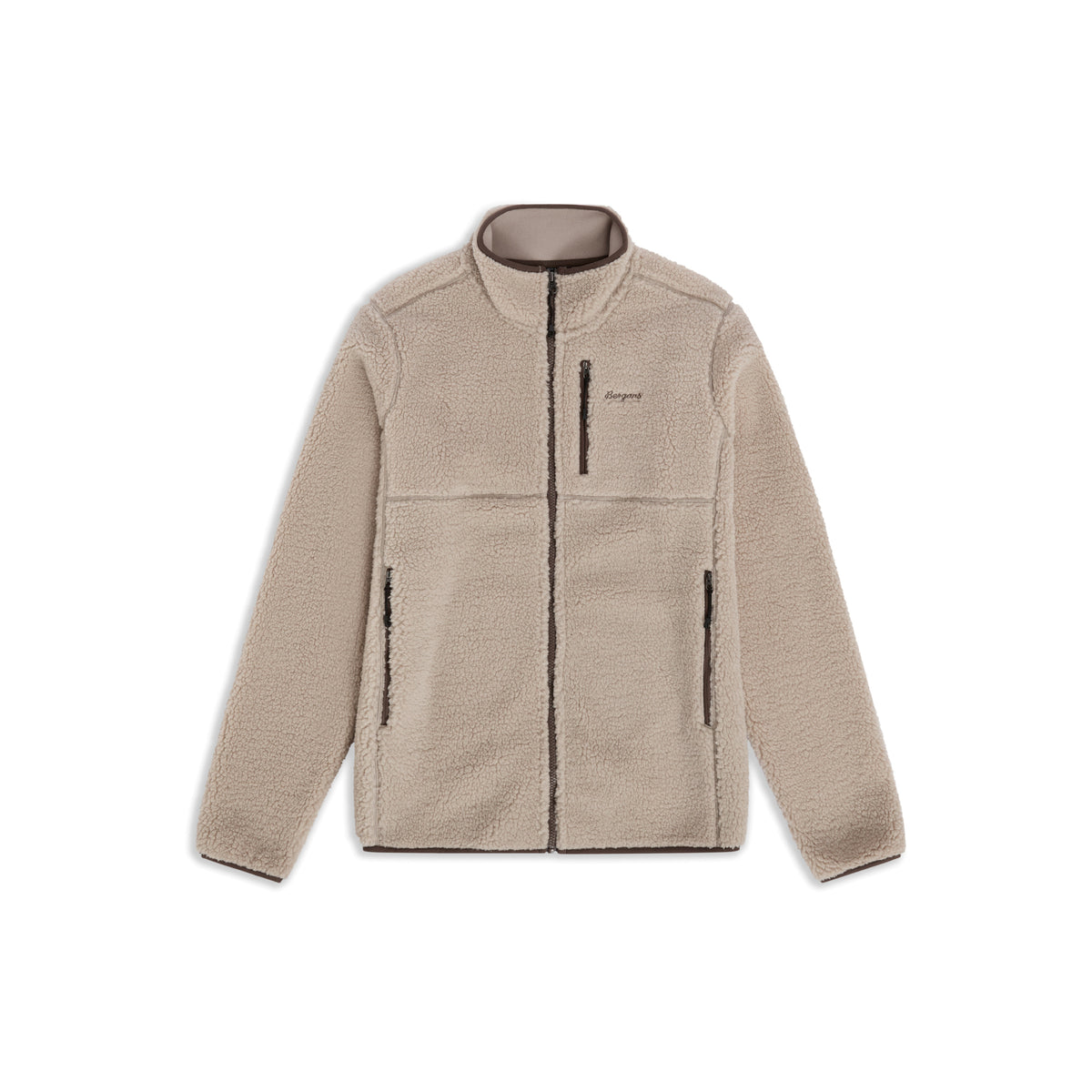 Bergans Lunnan Pile Fleece Jacket Men Coastal Sand