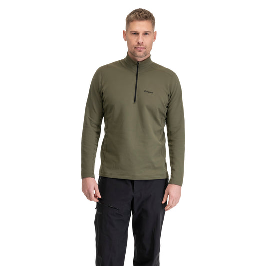 Bergans Midtli Midlayer Half Zip Men Pine Forest
