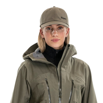 Bergans Hovet Strapback Cap Green Mud
