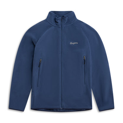 Bergans Junior Fleece Midlayer Jacket Navy Blue