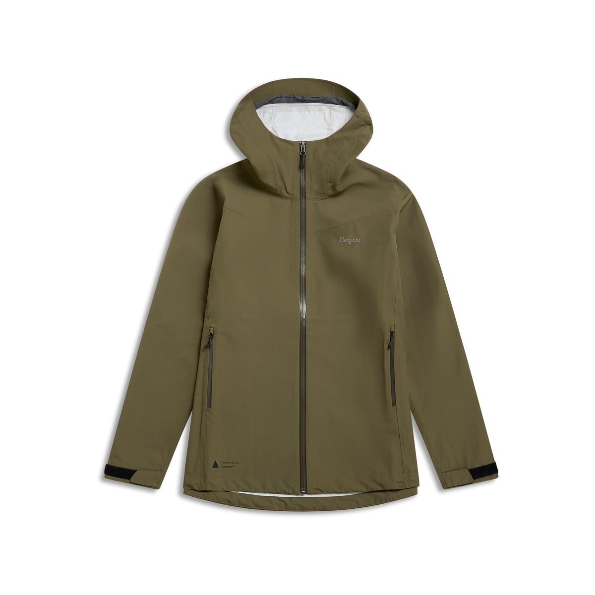 Bergans Essentials 2.5L Shell Jacket Men Dark Green Mud