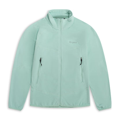 Bergans Junior Fleece Midlayer Jacket Mint Crush