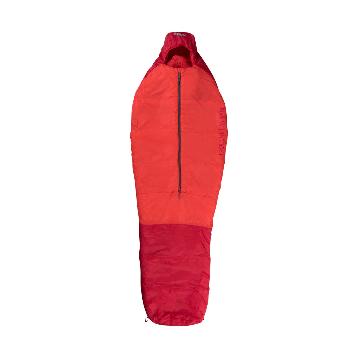 Bergans Trollhetta Synthetic 800 195 cm Fire Red / Red