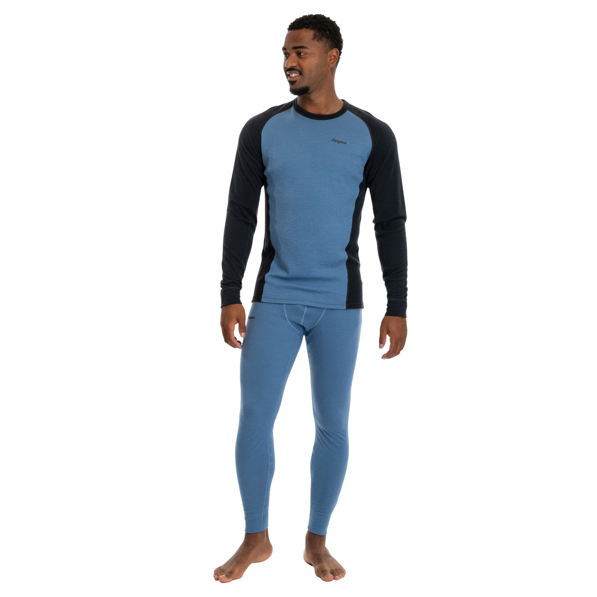 Bergans Inner:Dual Merino Tights Men Elemental Blue