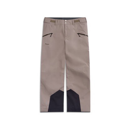 Bergans Oppdal Insulated Shell Pants Men Rock Taupe